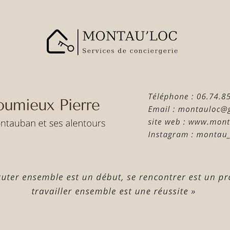 Le Tropical - T2 42M2 - Centre Ville - Parking Montauban Exterior foto